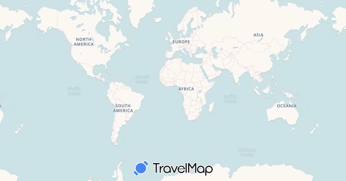 TravelMap itinerary: driving, bus, train, hiking, hitchhiking in China (Asia)